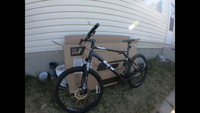 Unboxing GT aggressor comp 27.5 men's mountain bike XL $649.99 and road testing смотреть онлайн