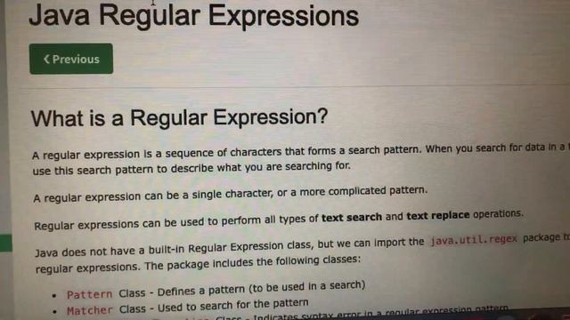Java Regular Expressions смотреть онлайн