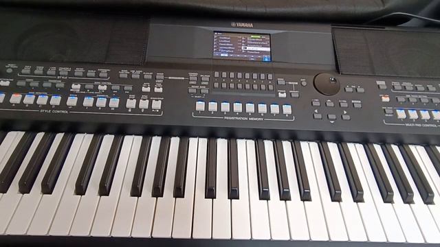 Yamaha PSR Sx600. функция One Touch