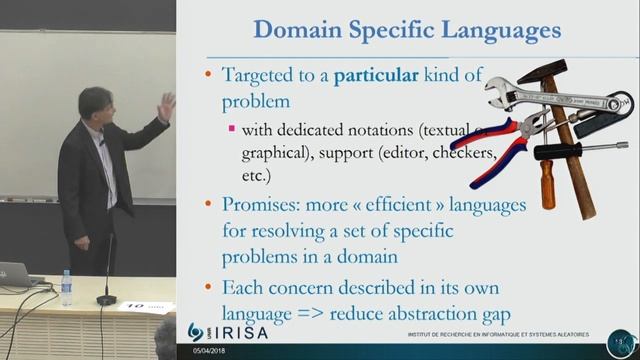 On Turning Domain Knowledge into Tools, LIG Keynote, Jean-Marc Jézéquel (2018 04 05) смотреть онлайн