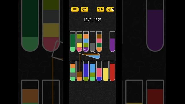 Water sort puzzle level 1625 смотреть онлайн