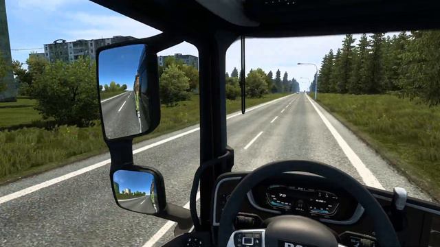 Euro Truck Simulator 2 #147 РОССИЙСКИЕ ПРОСТОРЫ V13.0 НЕТ МОСТА ДО УРЕНГОЯ смотреть онлайн