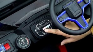 Детский электромобиль на двух человек с дистанционным управлением, для детей от 1 до 8 лет