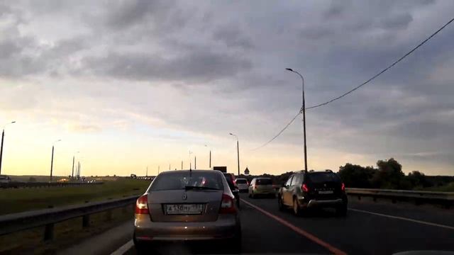 1 июля 2020 пробка на трассе М2 «Крым» под Серпуховом смотреть онлайн