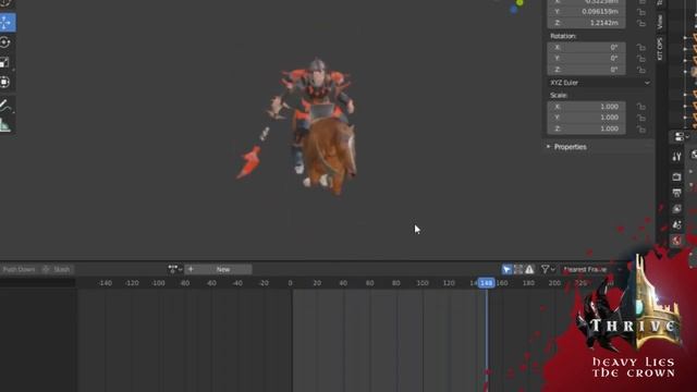 Thrive: Heavy Lies the Crown | Concept Animations | Evil Knight смотреть онлайн