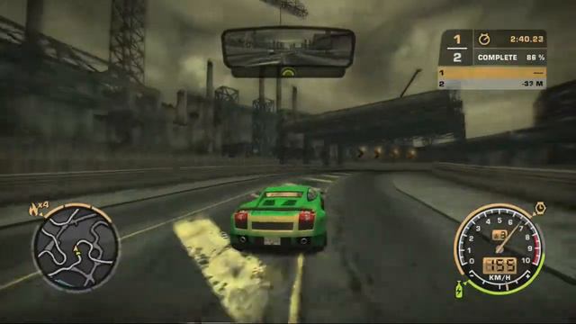 NFS Most Wanted X360 (2005) #2 Bull defeating (200G Achievement) смотреть онлайн