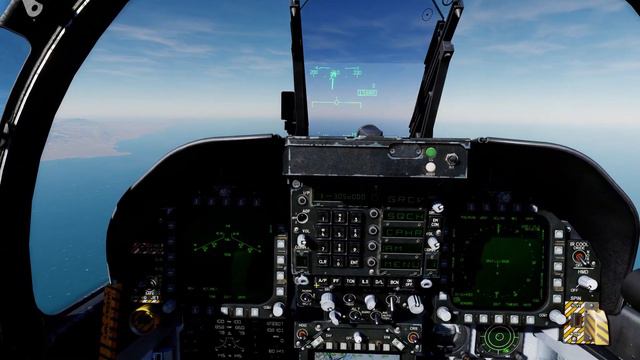 DCS World 2.7 | F/A-18C Hornet | Навигация с помощью АРК\ADF смотреть онлайн