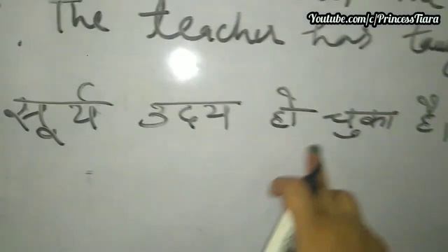 PRESENT PERFECT TENSE || English Translation | How To Translate In English & Hindi | Princess Tiara смотреть онлайн