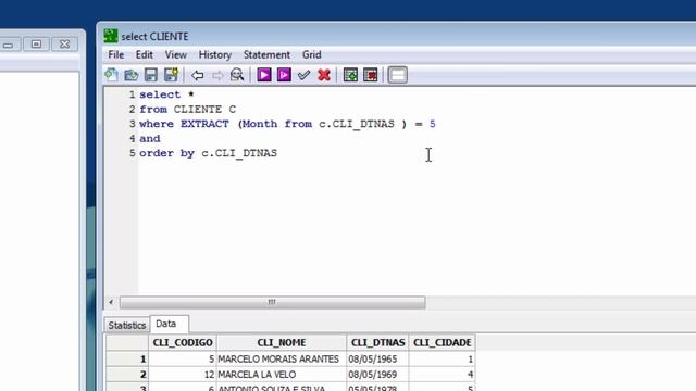 Curso Firebird SQL 24 - Extract смотреть онлайн