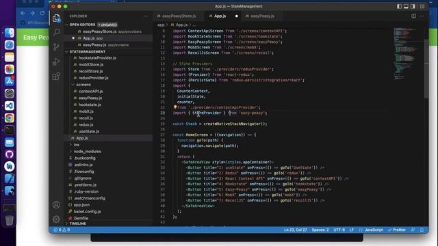 #90 Easy Peasy | React Native State Management | Part 6 смотреть онлайн