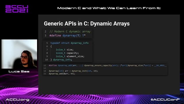 Modern C and What We Can Learn From It - Luca Sas [ ACCU 2021 ] смотреть онлайн