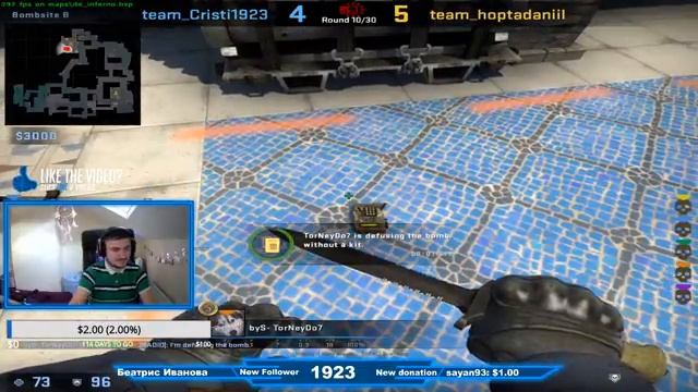 Faceit time #CSGO #NOCHEATS ??? смотреть онлайн