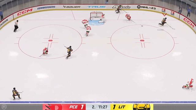 NHL 23 | GAMEPLAY | 12. kolo | PCE vs. LIT смотреть онлайн