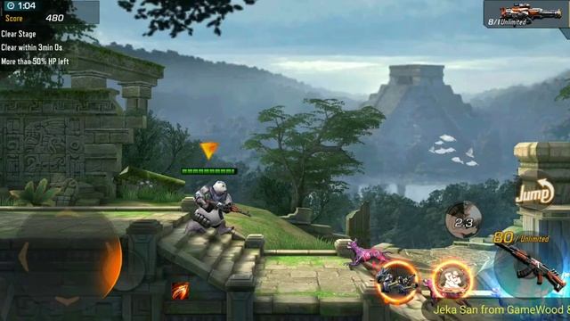 Level 11-1. Straight To The Super Weapon. Прохождение игры Contra Returns на Android смотреть онлайн