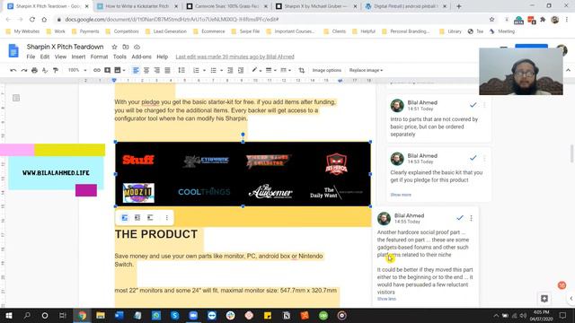 Sharpin X Kickstarter Pitch Teardown and Headline Fix смотреть онлайн