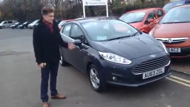 2013/63 Ford Fiesta 1.6 Powershift Zetec for sale at Thame service station смотреть онлайн