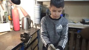 Простой способ изготовления стального ёршика