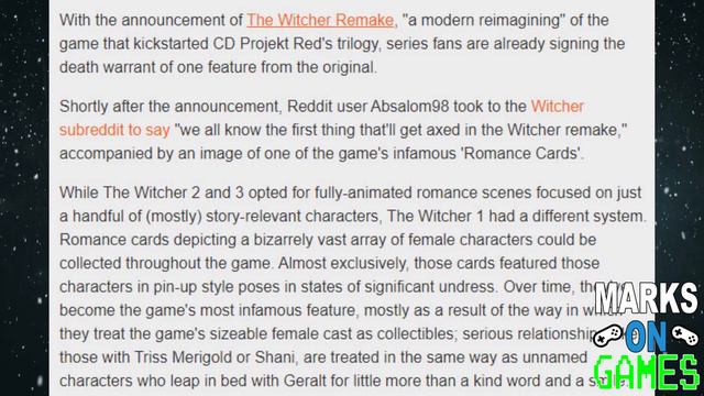 The Witcher Remake Coming, Features Being Axed? смотреть онлайн