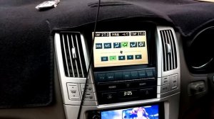Магнитола LeTrun на Toyota Harrier 2003 года