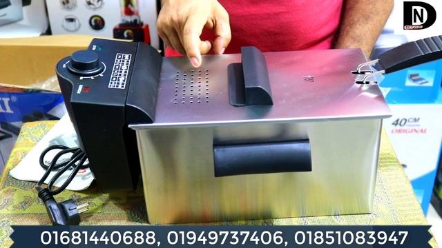 deep fryer sonashi sdf-5011 silver || deep fryer | deep fryer price in bangladesh II dn store смотреть онлайн