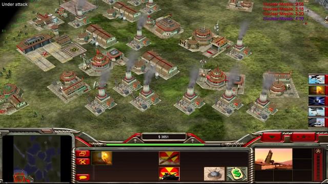 Command Conquer Generals Zero Hour China Tank Generals 1 Vs 7 China Tanks Generals (SouthEastAsia)