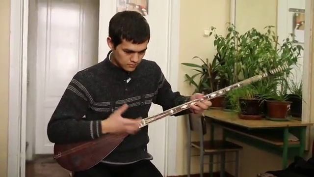 Dutar piece by a student from Tashkent Conservatory смотреть онлайн