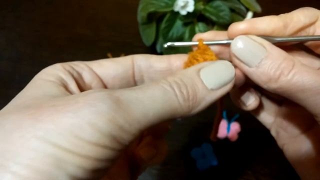 Бабочки. Вяжем крючком. Учим детей. смотреть онлайн