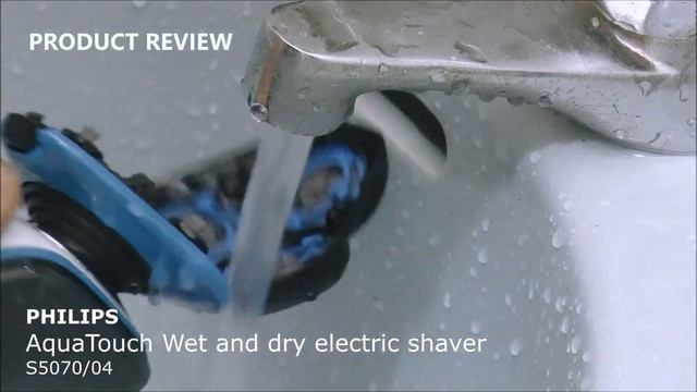 PRODUCT REVIEW: PHILIPS AQUATOUCH WET AND DRY ELECTRIC SHAVER S5070/04 смотреть онлайн