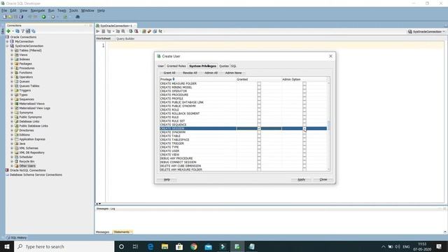How to create user using SQL Developer in Oracle database ? || Oracle SQL Developer Tutorial смотреть онлайн