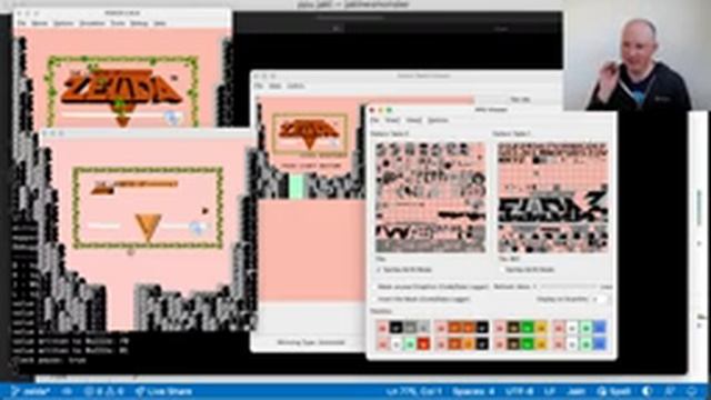 Writing an emulator in Jakt LIVE! - No sleep til Zelda смотреть онлайн