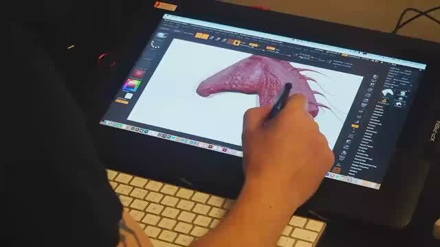 Как создать убедительное существо в ZBrush. Часть 1 смотреть онлайн