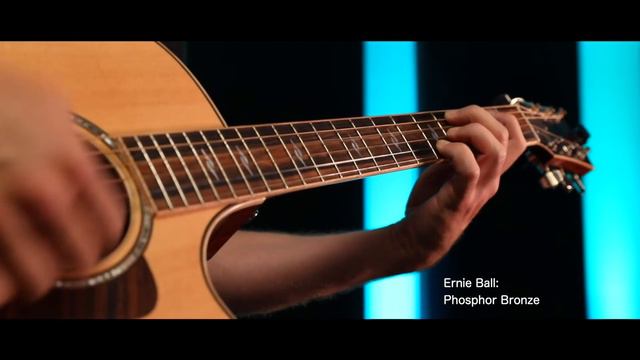 Guitar String Showdown: Single Set- Ernie Ball Earthwood Phosphor Bronze Acoustic Guitar Strings смотреть онлайн