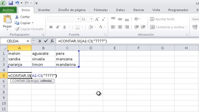 Como contar celdas con palabras de X letras en Excel - Capítulo 142 смотреть онлайн