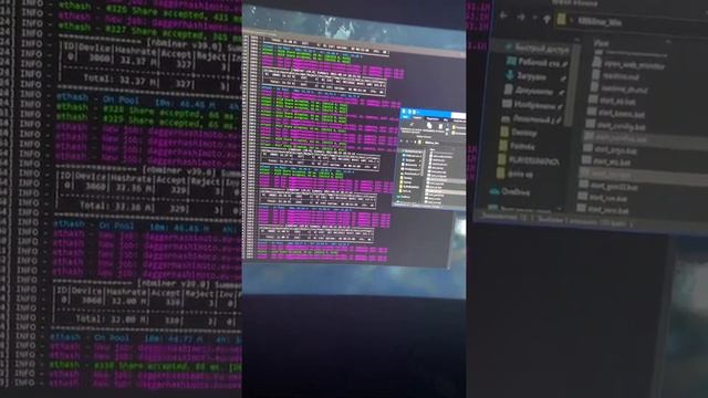 Майнинг эфира на RTX 3060 LHR REV 2.0 #эфирна3060 #майнингна3060 смотреть онлайн