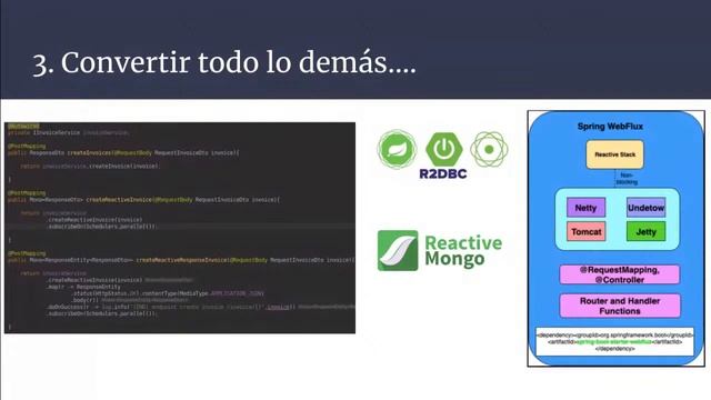 Migrando a Microservicios reactivos con Spring WebFlux смотреть онлайн