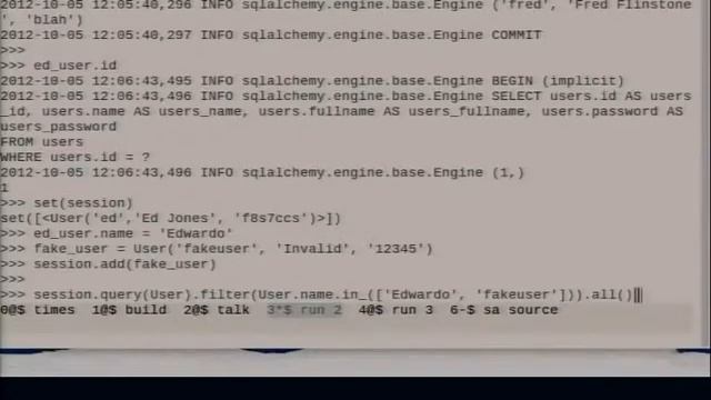 PyCon ZA 2012: Introduction to SQLAlchemy смотреть онлайн