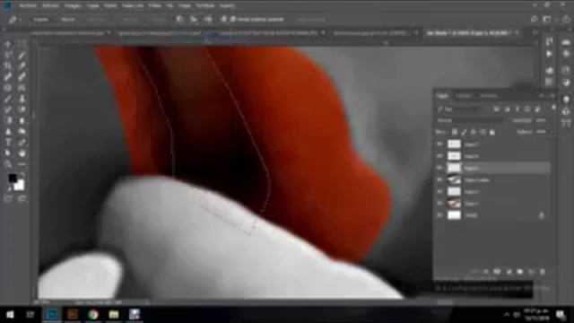 RETOQUE FOTOGRAFICO CON TONOS EN ROJO FOTO EROTICA 2 смотреть онлайн