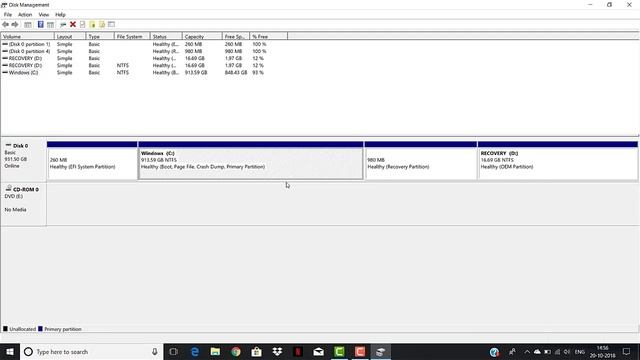 Create a new Partition on your disk | Windows 10 смотреть онлайн