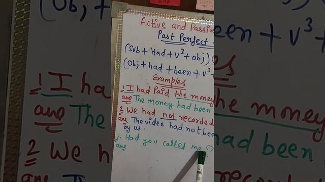 part =2 of past perfect tense in active and passive voice смотреть онлайн
