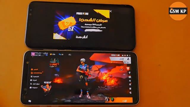 Free fire - Galaxy S8 Plus vs Galaxy J8 Speed Test 2020 смотреть онлайн
