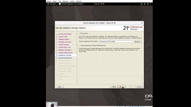 Tutorial Instal Oracle linux 21C смотреть онлайн