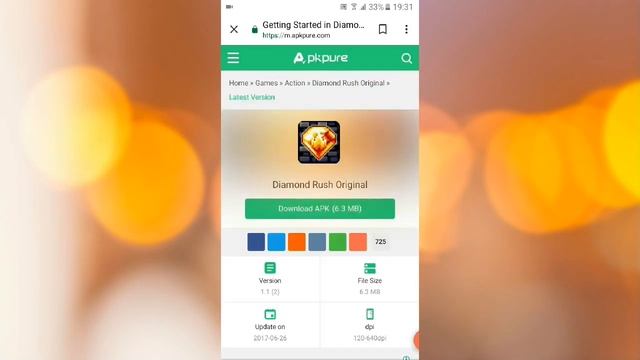 JAVA GAME DIAMOND RUSH ON ANDROID !!! смотреть онлайн
