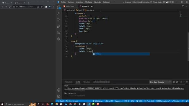 ASMR Coding - Potion Liquid Animation (HTML & SCSS) смотреть онлайн