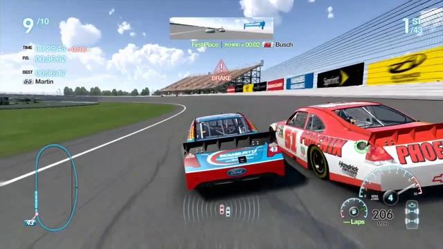 This might be my worst choke ever... | NASCAR The Game: Inside Line смотреть онлайн