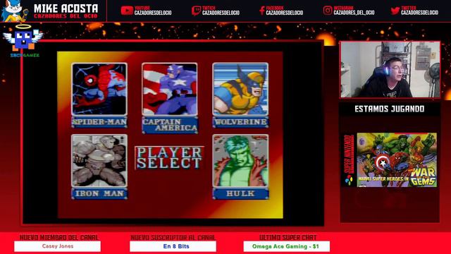 Marvel Super Heroes: War of the Gems ! Segundo Round y Charla Con Ustedes !! смотреть онлайн