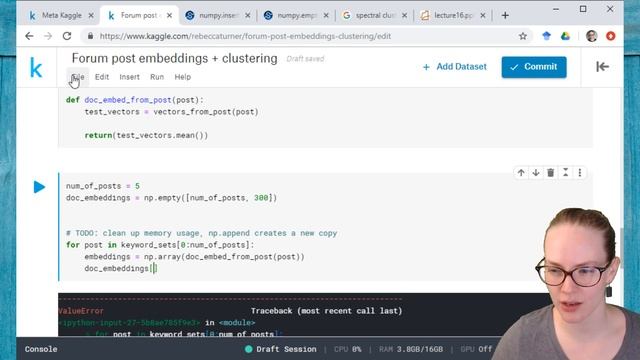 Kaggle Live Coding: Document Clustering | Kaggle смотреть онлайн