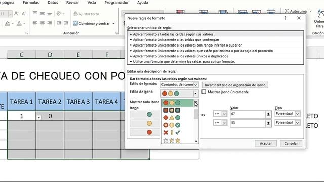 Como Hacer una Lista de Chequeo en EXCEL con PORCENTAJES- ChekList смотреть онлайн