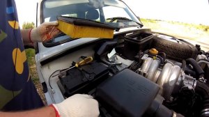 LADA 4x4 Urban (Нива): Замена воздушного фильтра