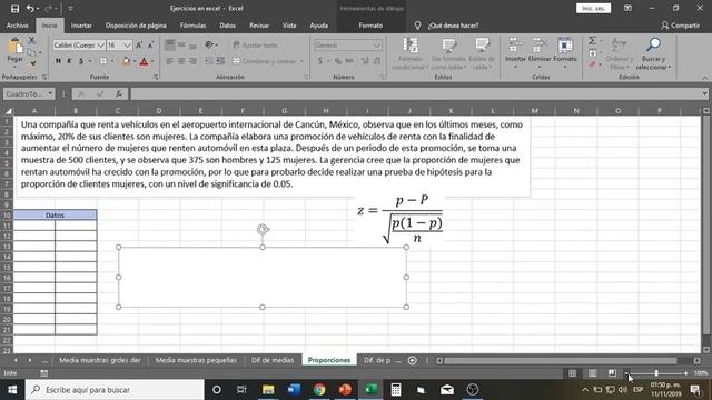Pruebas de hipótesis en Excel con el P-value смотреть онлайн