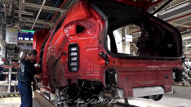 Volvo XC40 Production, Paint, and Assembly (Belgium) смотреть онлайн